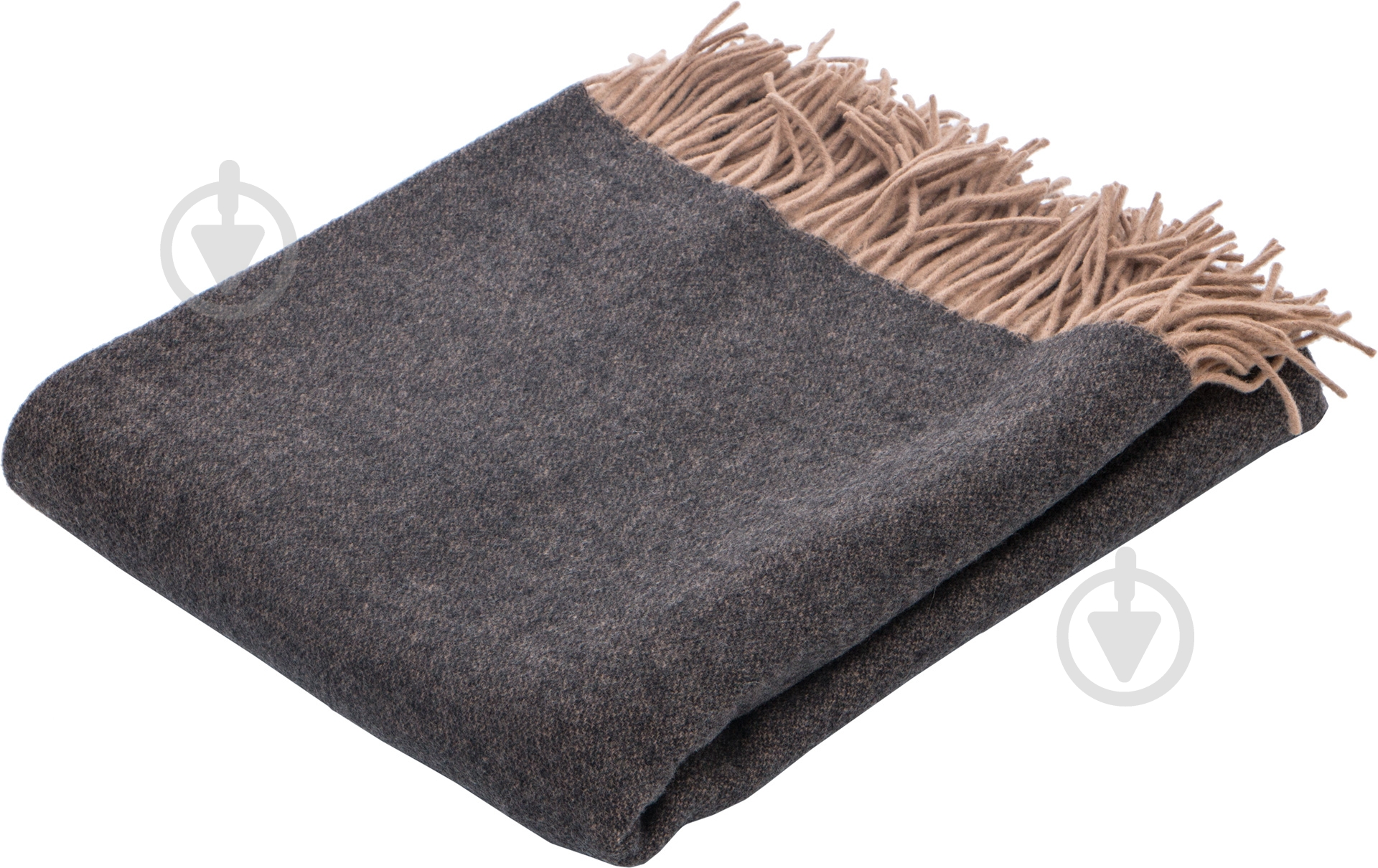 Плед Cashmere 130x170 см коричневий Biederlack - фото 2 Плед Cashmere 130x170 см коричневий Biederlack - фото 2
