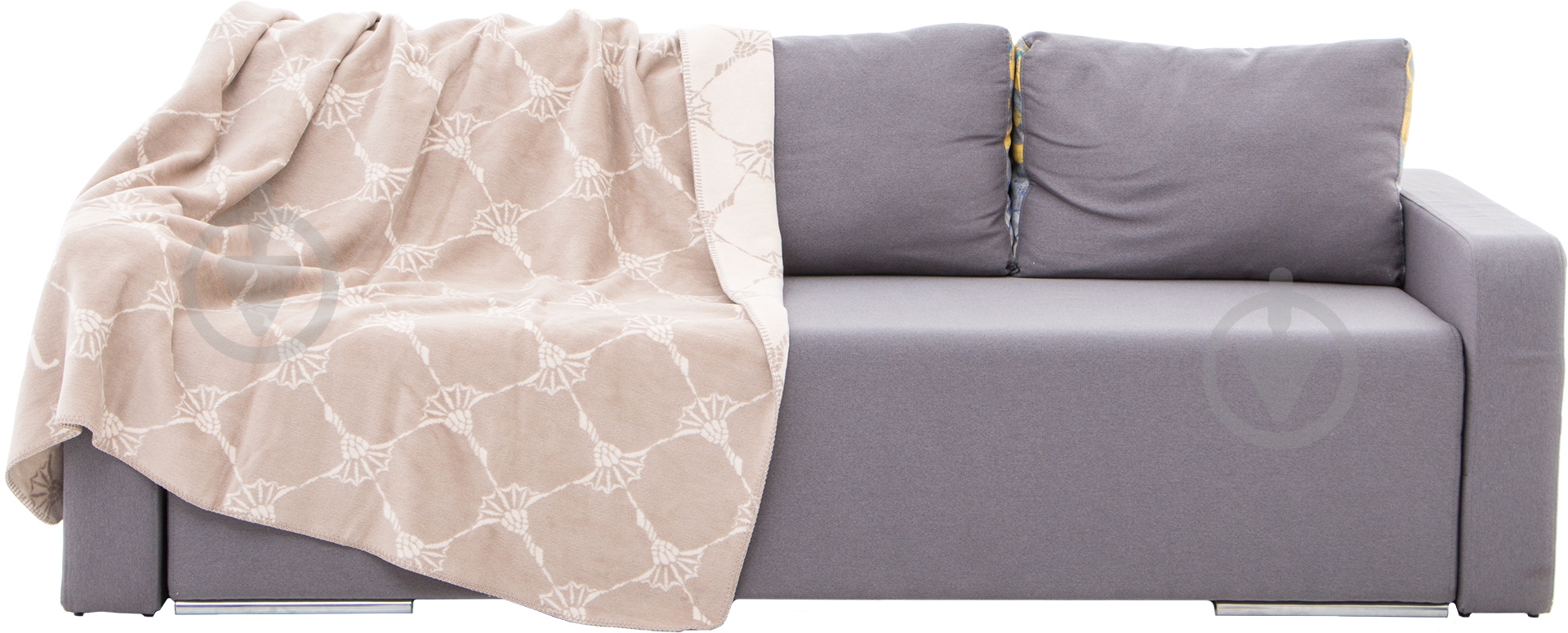 Плед ALLOVER 150x200 см коричневый Biederlack - фото 1