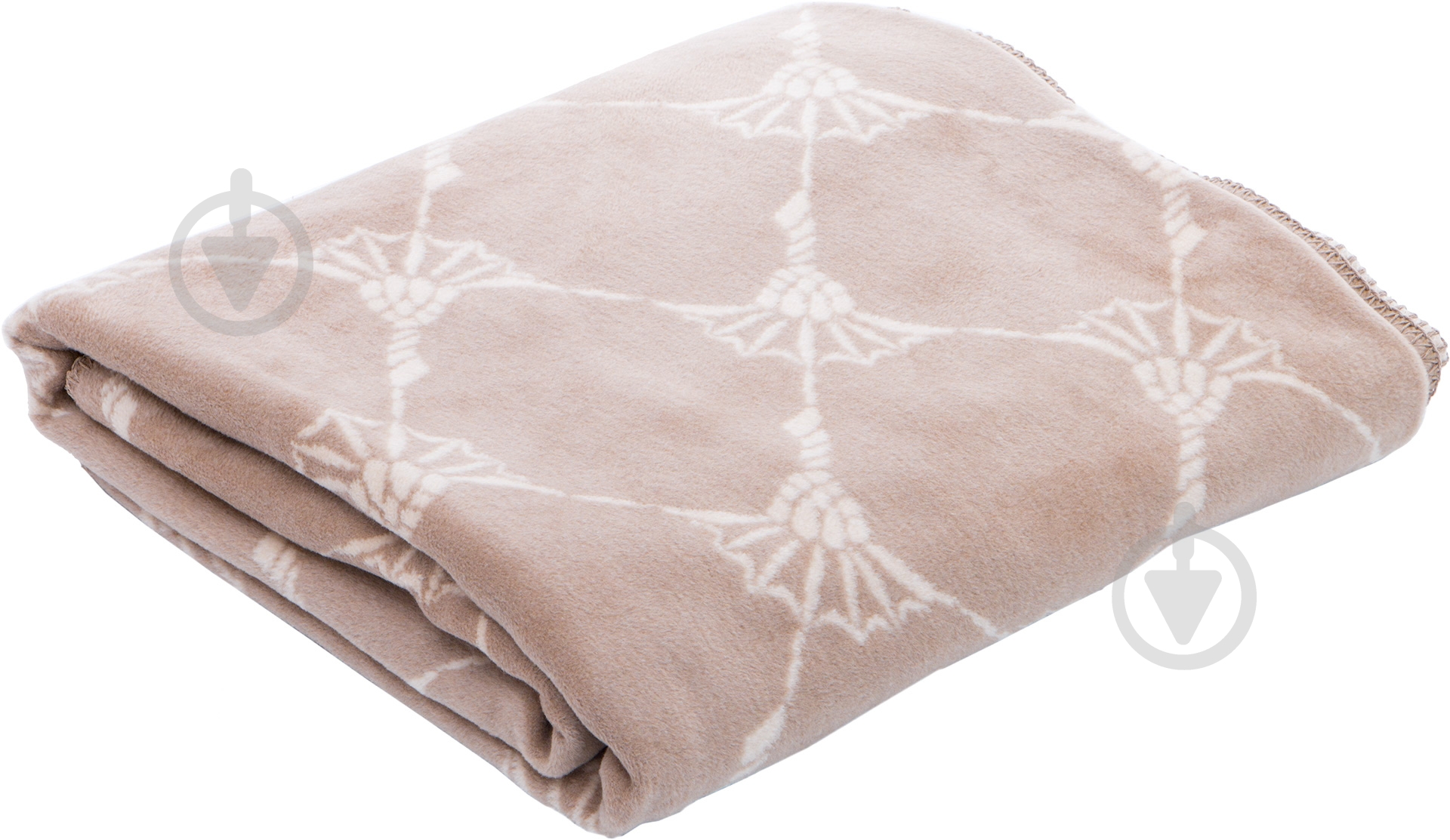 Плед ALLOVER 150x200 см коричневый Biederlack - фото 2