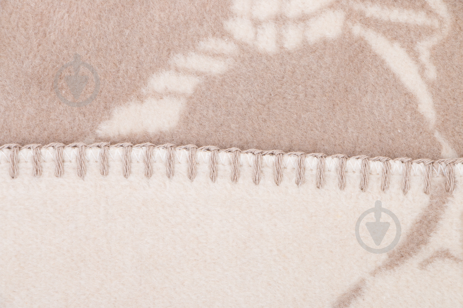 Плед ALLOVER 150x200 см коричневый Biederlack - фото 3