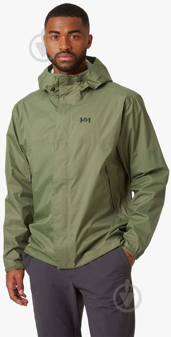 Куртка чоловіча Helly Hansen 62252-421 р.2XL хакі - фото 1