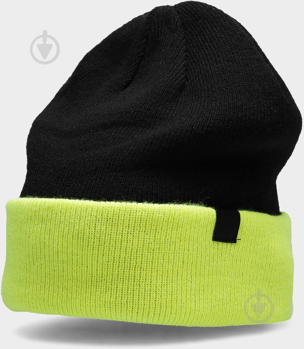 Шапка 4F D4Z21-CAM213-45N р.M черно-салатовый - фото 2 Шапка 4F D4Z21-CAM213-45N р.M черно-салатовый - фото 2