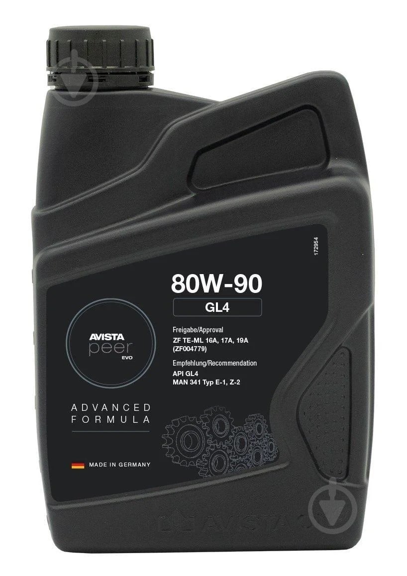 Масло трансмиссионное AVISTA peer EVO GL4 80W-90 1 л (153099) - фото 1 Масло трансмиссионное AVISTA peer EVO GL4 80W-90 1 л (153099) - фото 1
