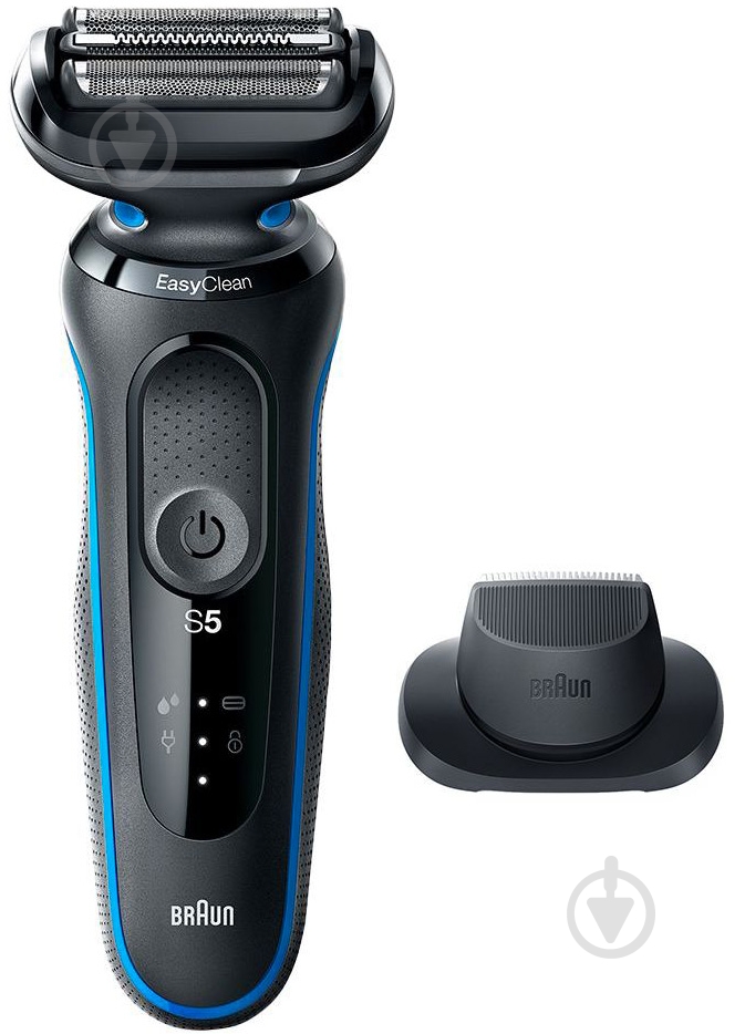 Электробритва Braun Series 5 51-B1200S Blue - фото 1 Электробритва Braun Series 5 51-B1200S Blue - фото 1