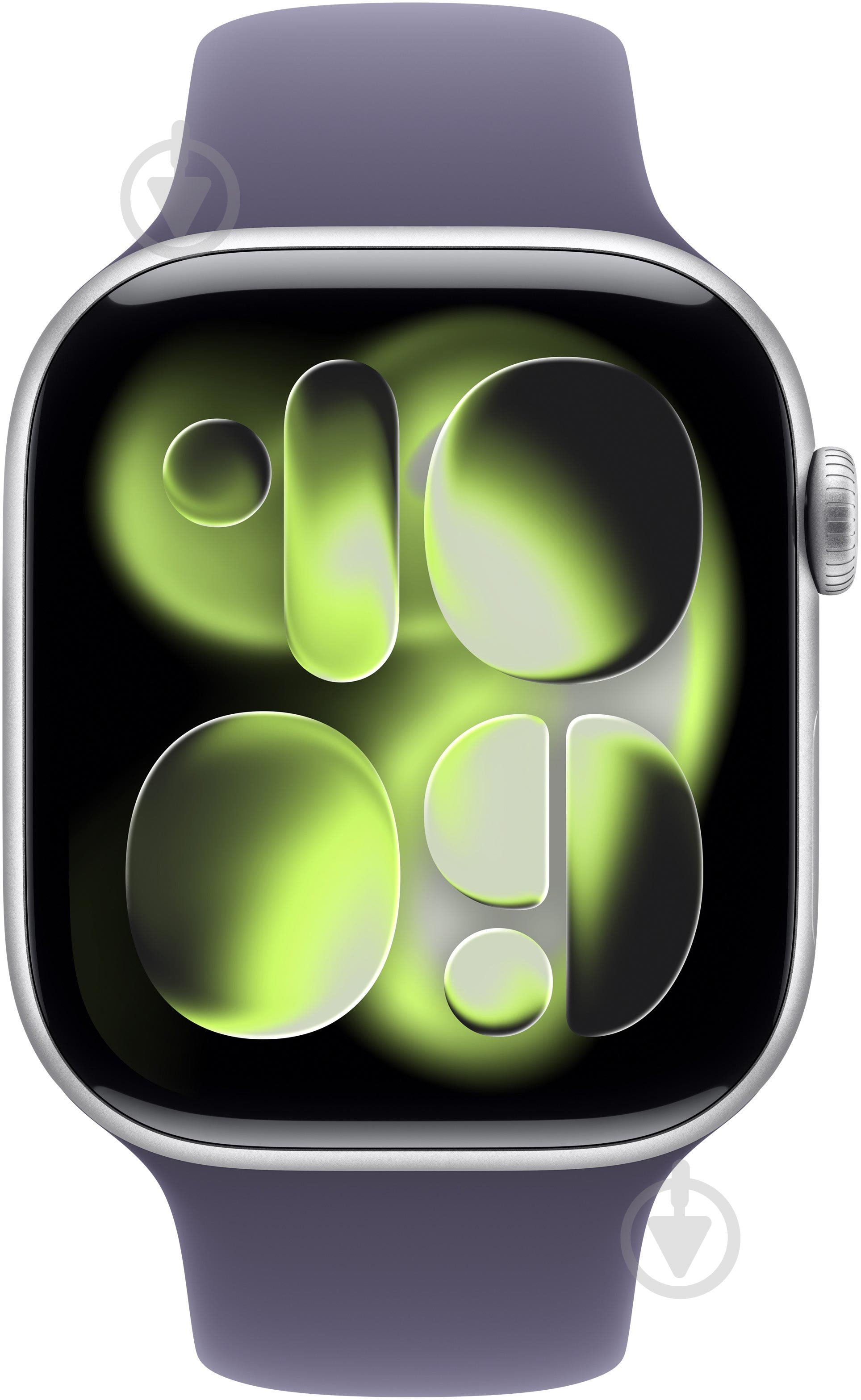 Смарт-годинник Apple Watch Series 11 GPS 42mm Silver Aluminium Case with Purple Fog Sport Band - M/L (MEU74RK/A) - фото 2