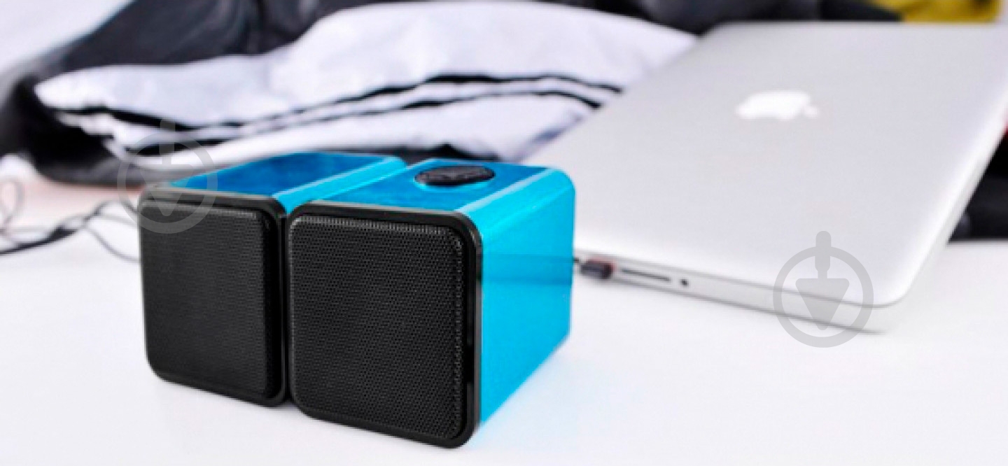 Акустическая система Divoom Iris-02 USB 2.0 blue - фото 5