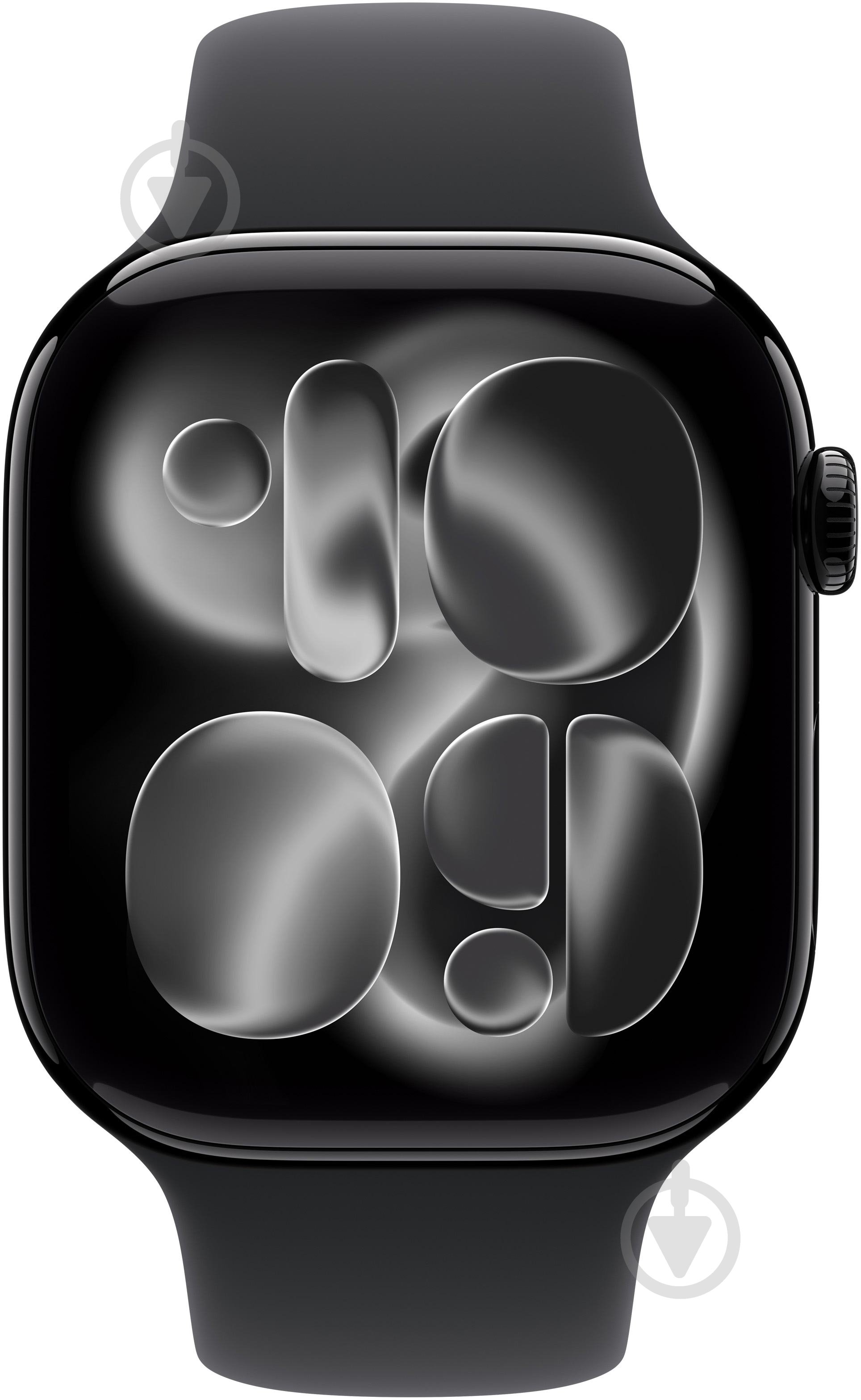 Смарт-годинник Apple Watch Series 11 GPS 46mm Jet Black Aluminium Case with Black Sport Band - M/L (MEUX4RK/A) - фото 2