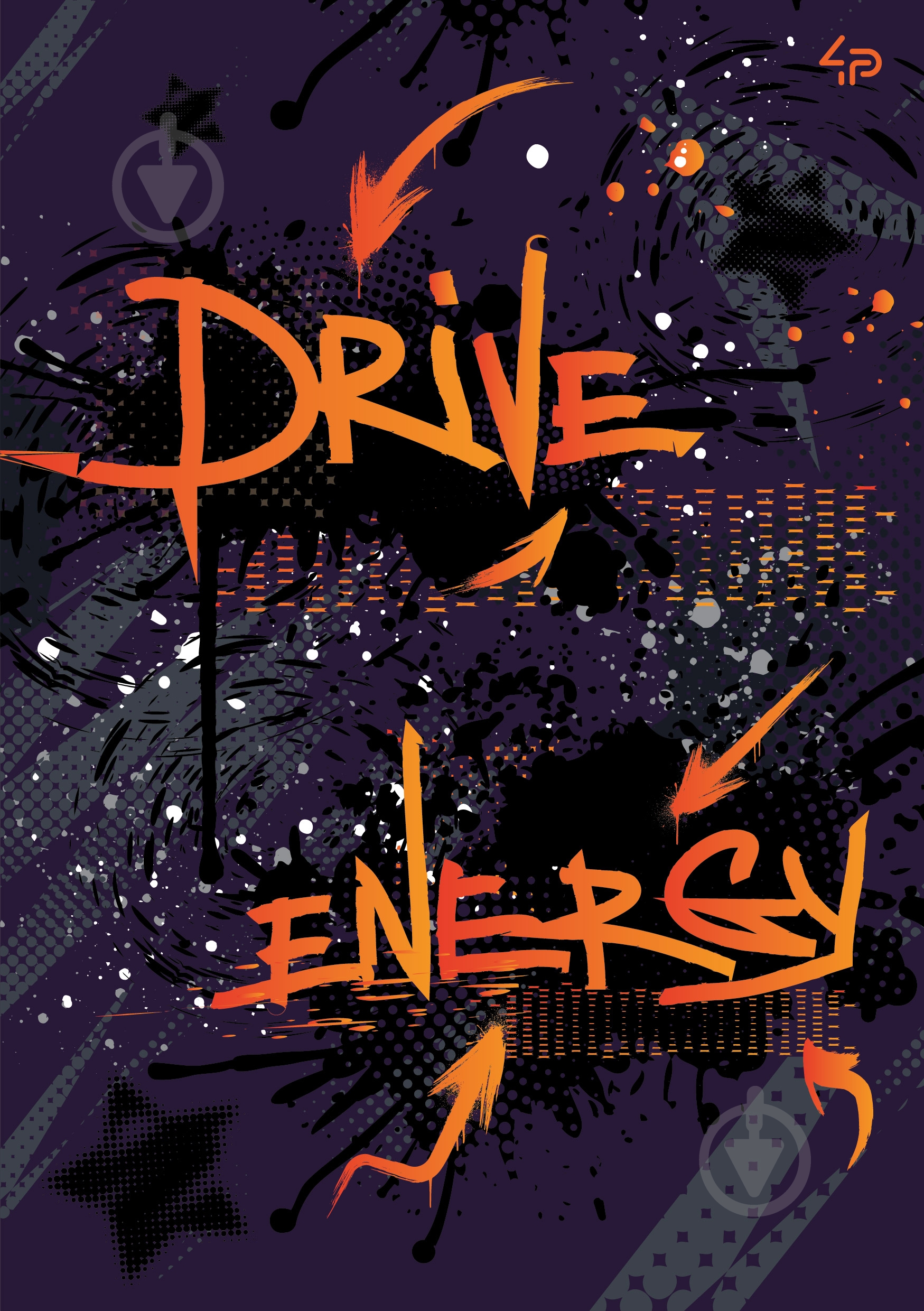 Блокнот для записей Graffiti drive energy A5 Profiplan - фото 1