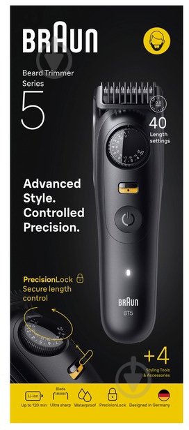 Триммер Braun BT5520 (8700216428422) - фото 2