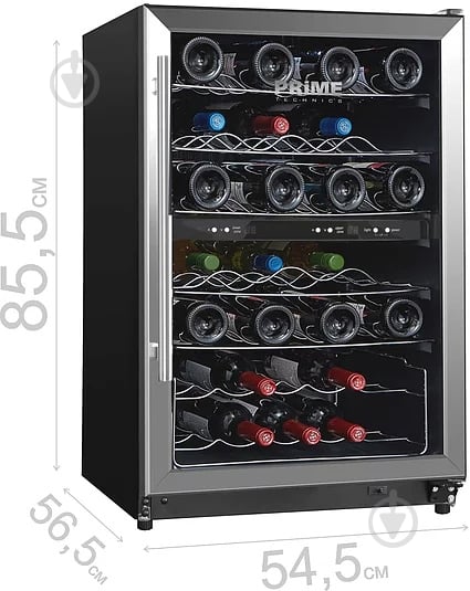 Винна шафа PRIME Technics PWC 12645 E - фото 5