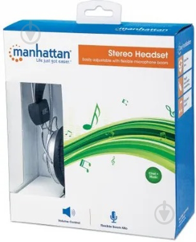 Наушники Intracom Manhattan Headset Stereo silver (175517) - фото 3