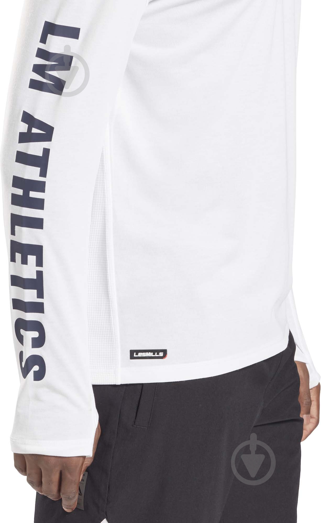 Джемпер Reebok LM LS TEE GN5976 р. L белый - фото 5 Джемпер Reebok LM LS TEE GN5976 р. L белый - фото 5