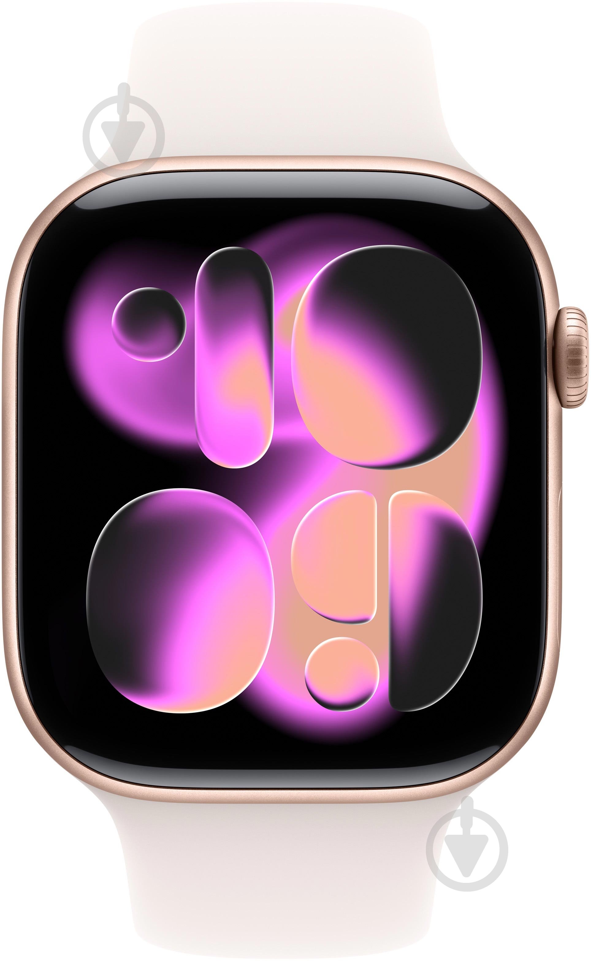 Смарт-годинник Apple Watch Series 11 GPS 46mm Rose Gold Aluminium Case with Light Blush Sport Band - M/L (MEV74RK/A) - фото 2