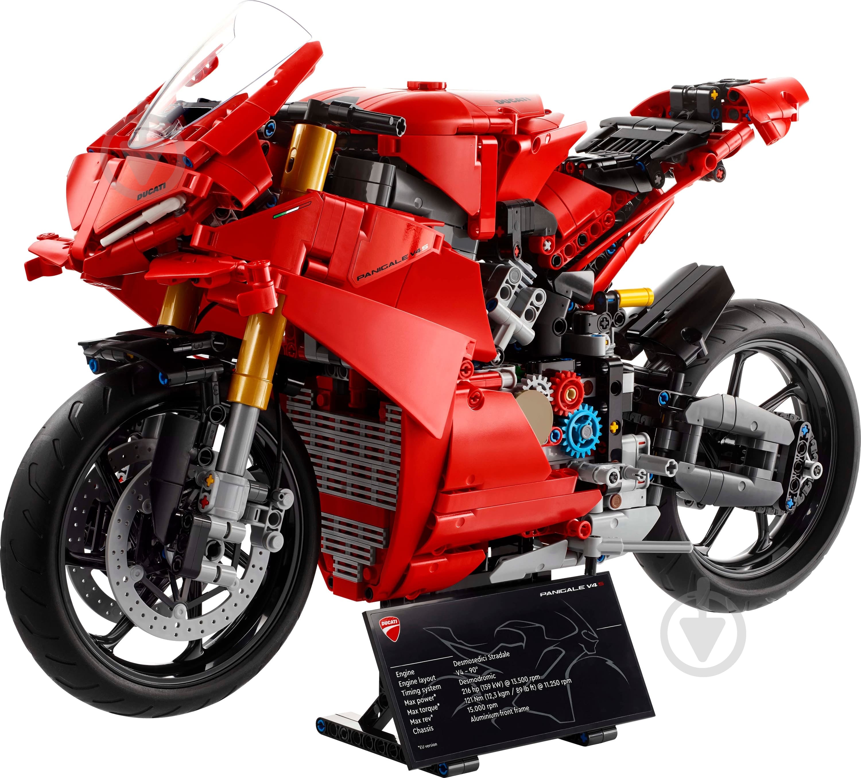 Конструктор LEGO Technic Мотоцикл Ducati Panigale V4 S 42202 - фото 3 Конструктор LEGO Technic Мотоцикл Ducati Panigale V4 S 42202 - фото 3