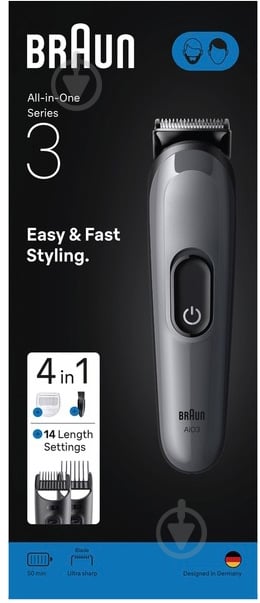 Тример Braun AIO3500 (8700216429337) - фото 2