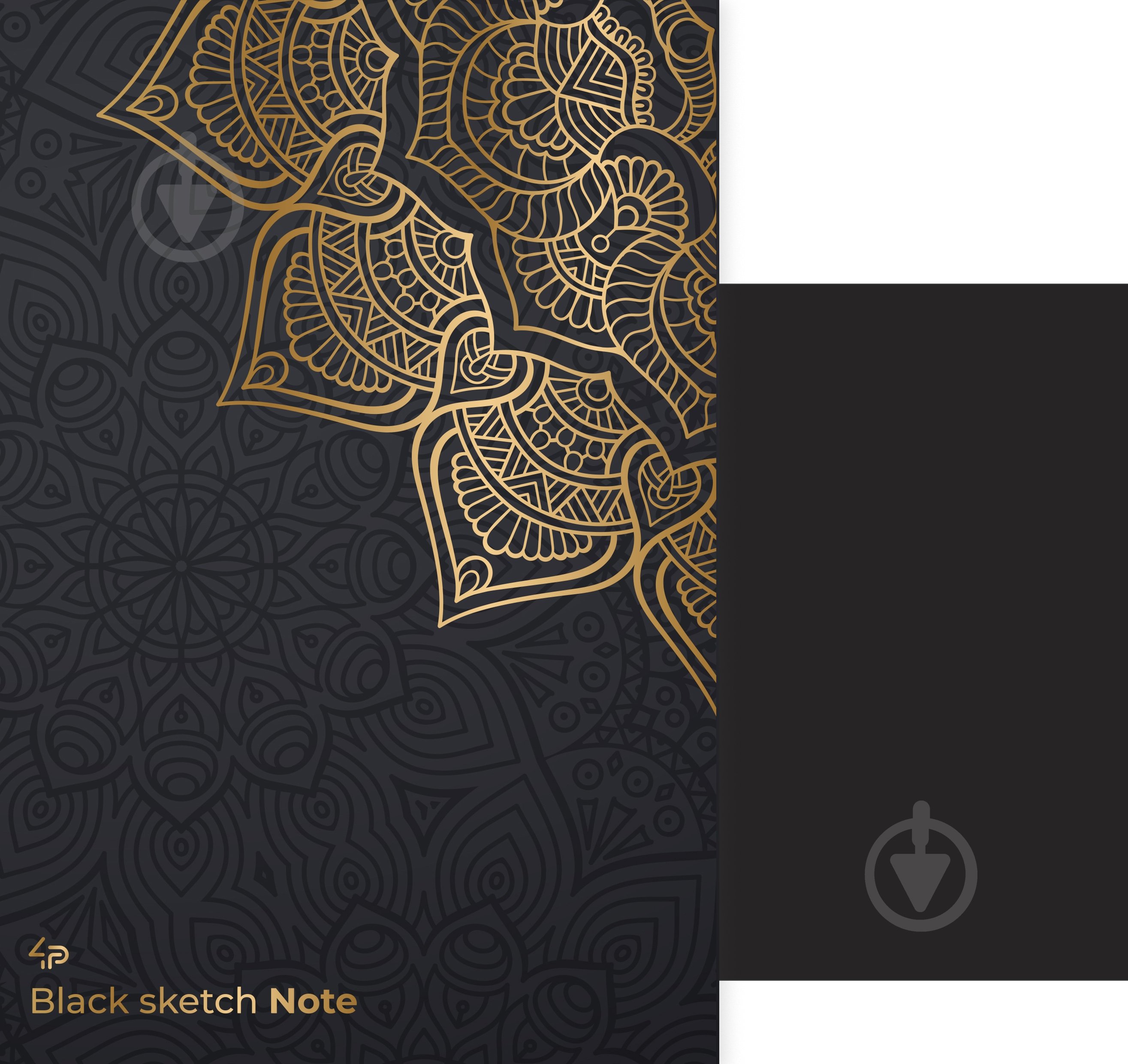 Скетчбук Black sketch note hindi A5 Profiplan - фото 1 Скетчбук Black sketch note hindi A5 Profiplan - фото 1