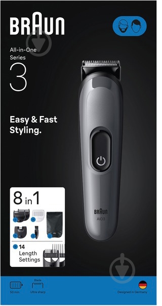 Тример Braun AIO3540 (8700216429306) - фото 2