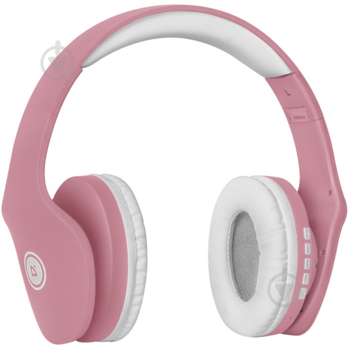 Наушники Defender FreeMotion B525 Bluetooth white/pink (63528) - фото 2