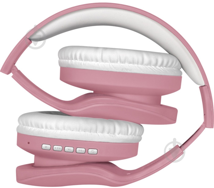 Наушники Defender FreeMotion B525 Bluetooth white/pink (63528) - фото 4