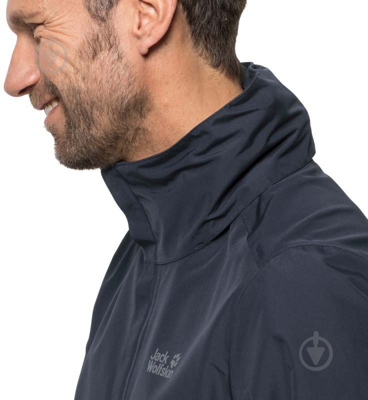 Куртка мужская Jack Wolfskin 1111141_1010 р.L темно-синяя - фото 4 Куртка мужская Jack Wolfskin 1111141_1010 р.L темно-синяя - фото 4