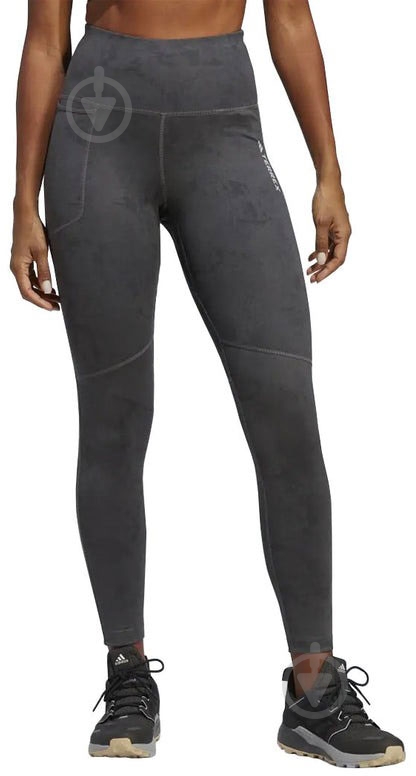 Лосины Adidas HM4067 р.M серый - фото 2