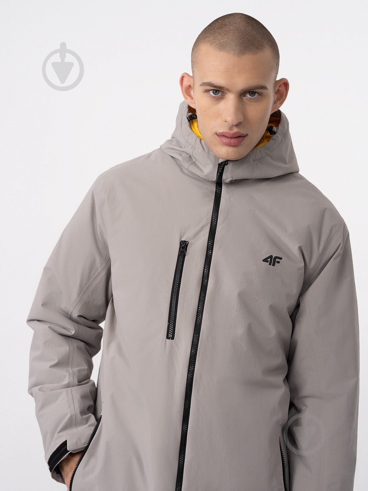 Куртка-парка 4F TECHNICAL JACKET M302 4FAW23TTJAM302-83S р.M бежевая - фото 2 Куртка-парка 4F TECHNICAL JACKET M302 4FAW23TTJAM302-83S р.M бежевая - фото 2