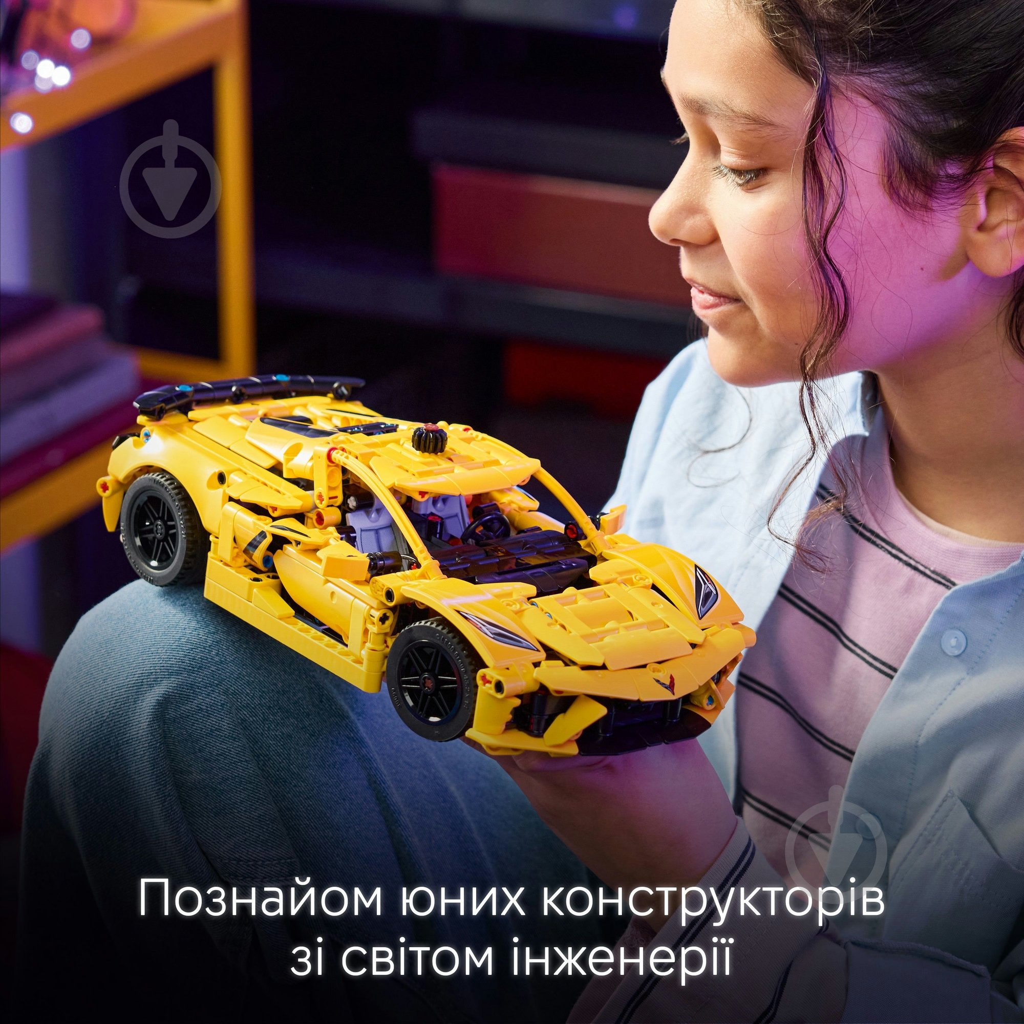 Конструктор LEGO Technic Шевроле Corvette Stingray 42205 - фото 6