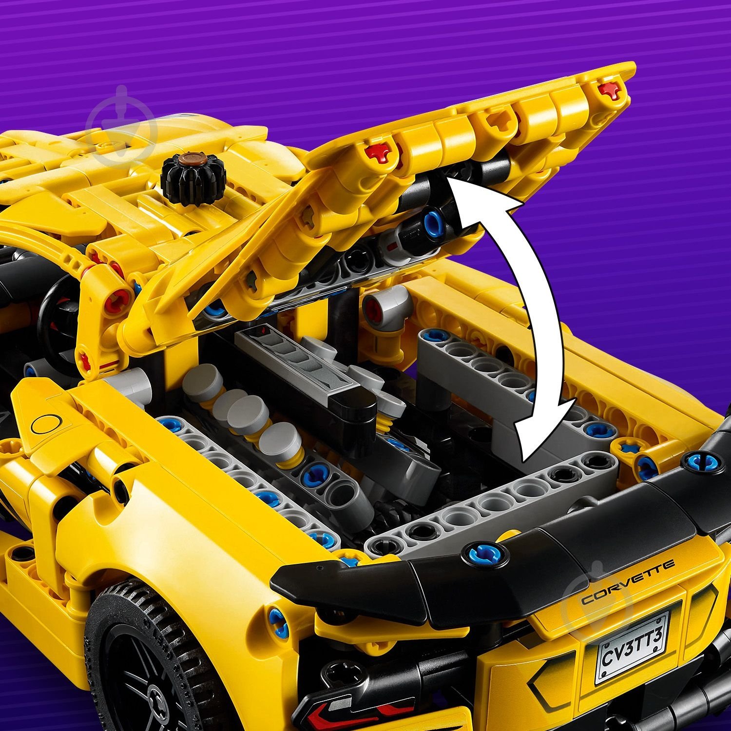 Конструктор LEGO Technic Шевроле Corvette Stingray 42205 - фото 15