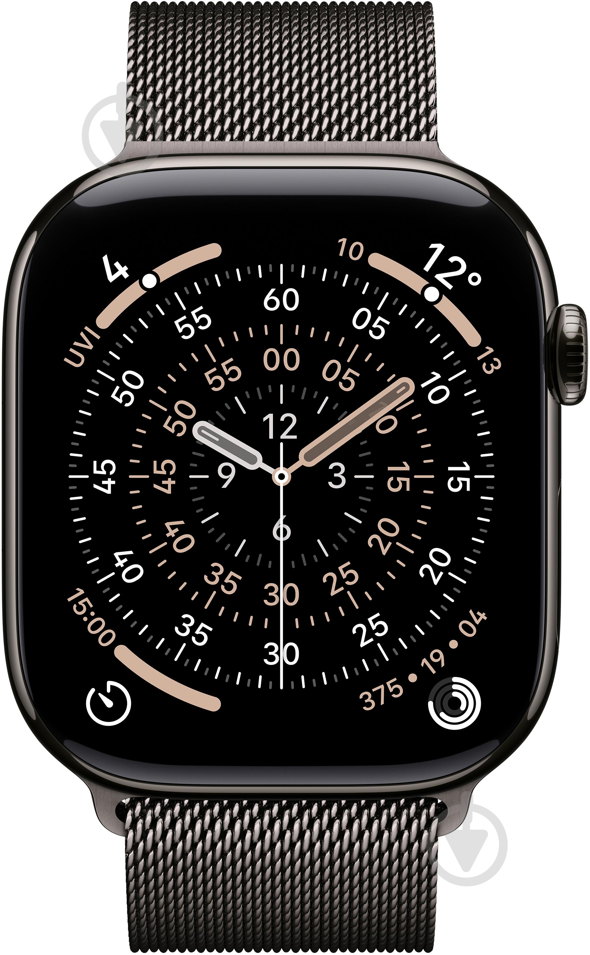 Смарт-годинник Apple Watch Series 11 GPS + Cellular 42mm Slate Titanium Case with Slate Milanese Loop (MF8U4RK/A) - фото 2