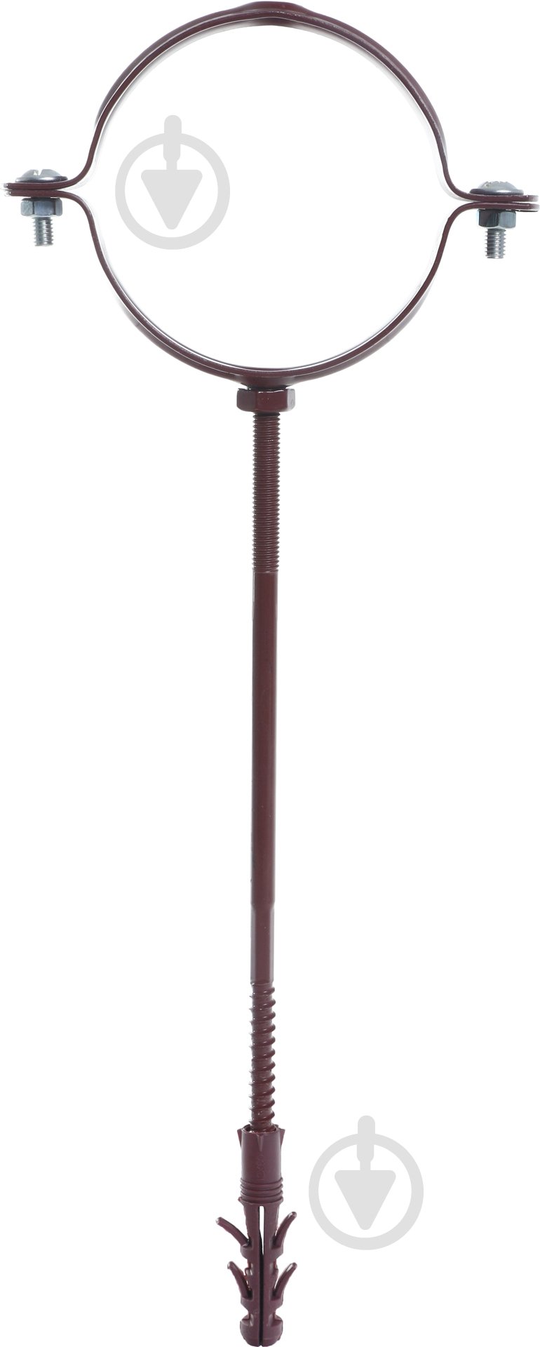 Кронштейн труби металевий Сяйво L=220 мм D=90 мм червоний - фото 2 Кронштейн труби металевий Сяйво L=220 мм D=90 мм червоний - фото 2