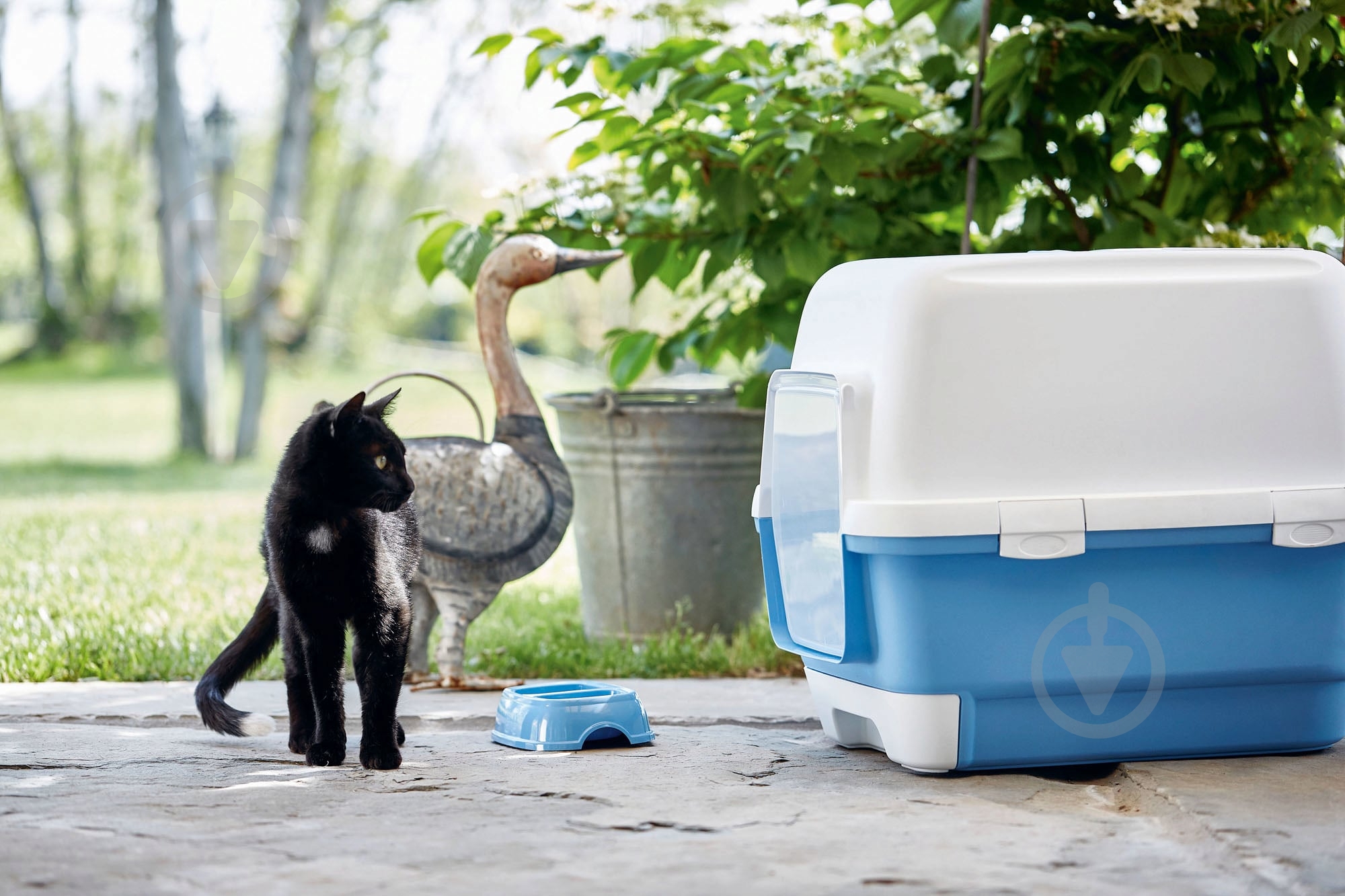 Туалет-домик Stefanplast с фильтром Cathy Cleer & Smart, 58х45х48 см 98700 - фото 3 Туалет-домик Stefanplast с фильтром Cathy Cleer & Smart, 58х45х48 см 98700 - фото 3