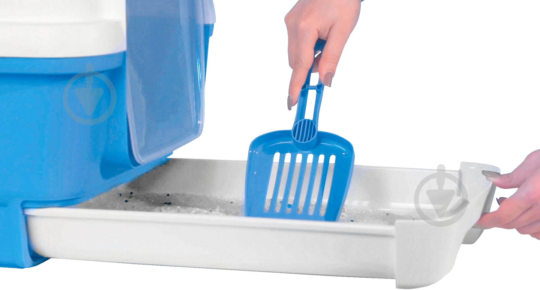 Туалет-домик Stefanplast с фильтром Cathy Cleer & Smart, 58х45х48 см 98700 - фото 4 Туалет-домик Stefanplast с фильтром Cathy Cleer & Smart, 58х45х48 см 98700 - фото 4