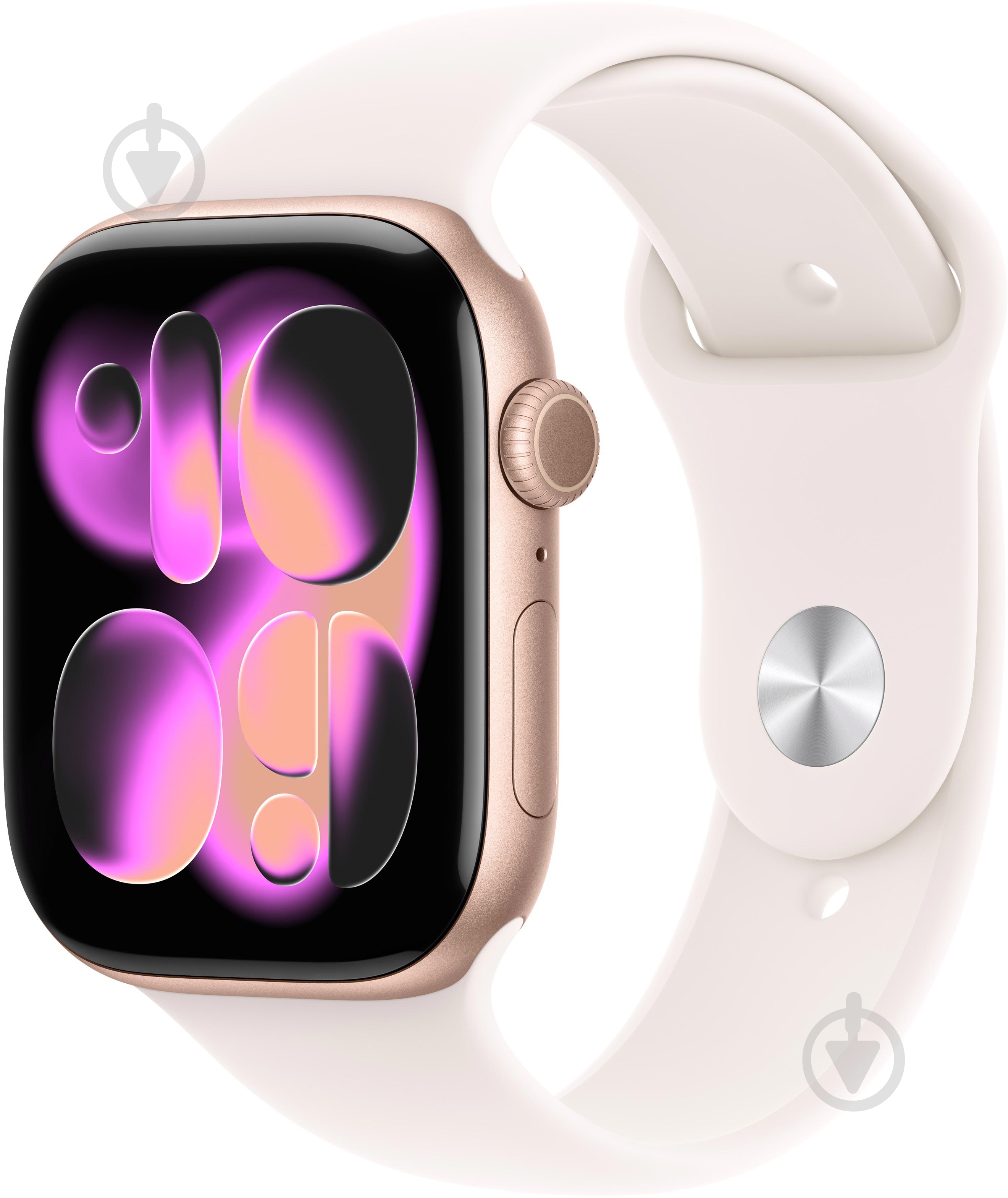 Смарт-годинник Apple Watch Series 11 GPS + Cellular 46mm Rose Gold Aluminium Case with Light Blush Sport Band - M/L (MFCJ4 - фото 1