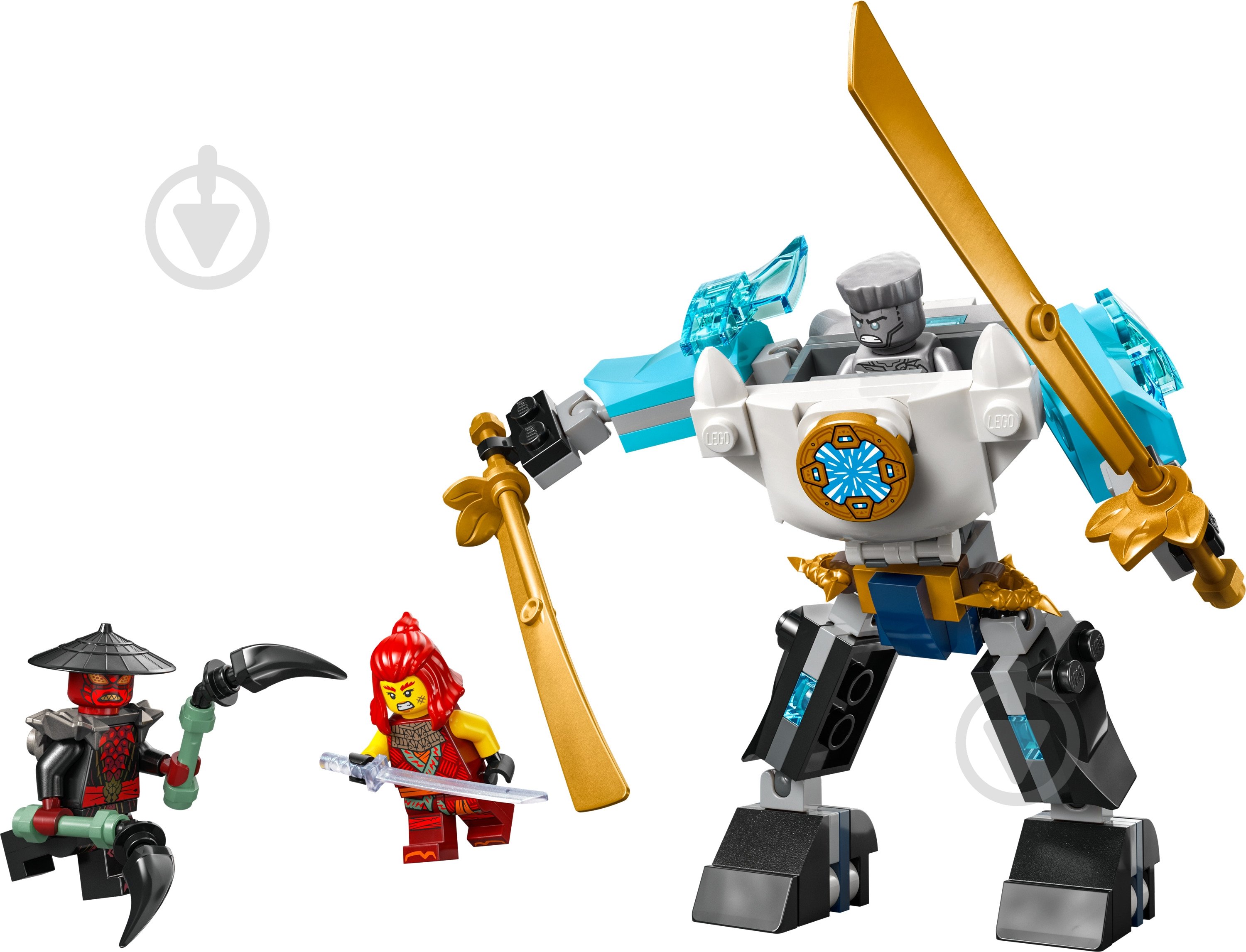 Конструктор LEGO NINJAGO Бойовий костюм-робот Зейна 71827 - фото 9