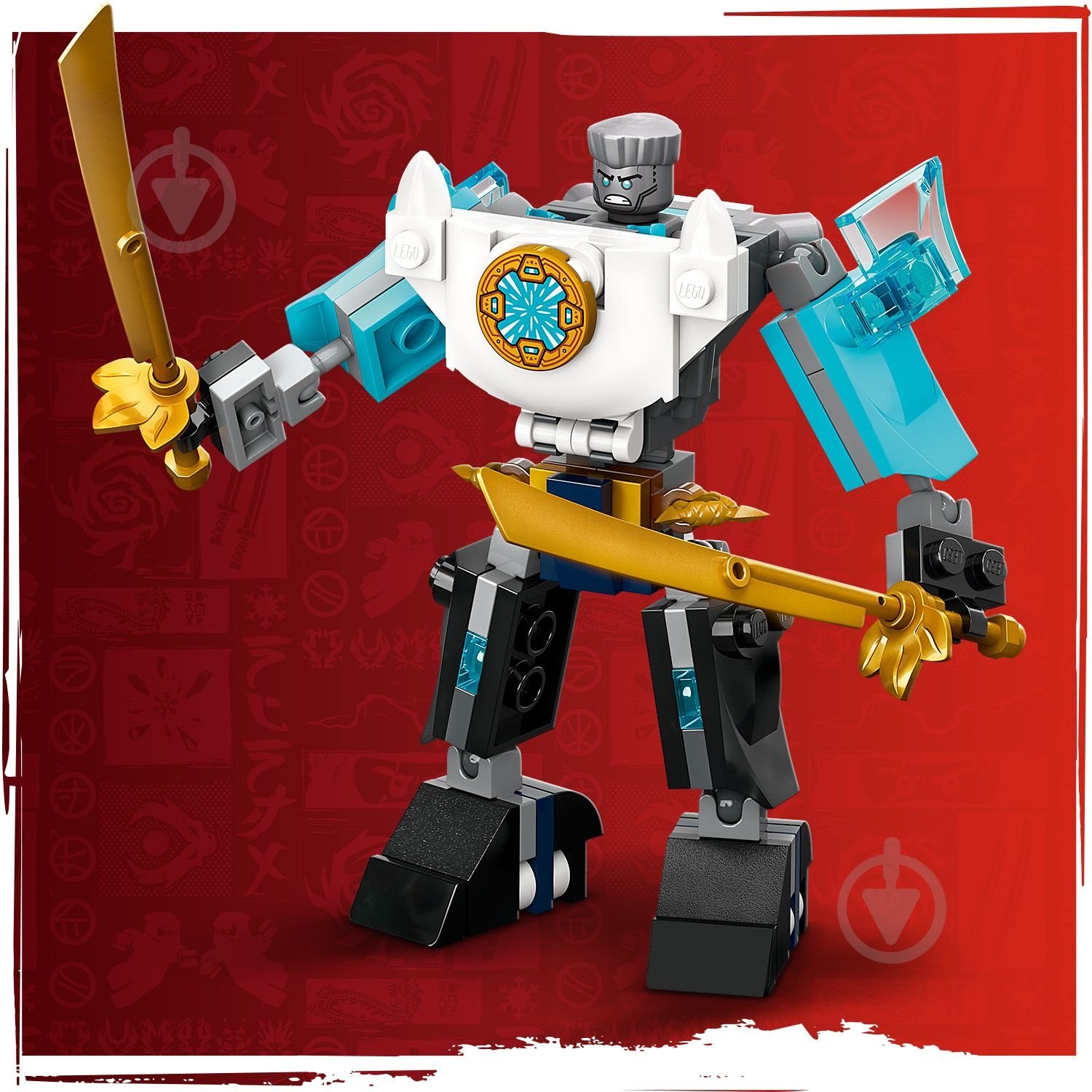 Конструктор LEGO NINJAGO Бойовий костюм-робот Зейна 71827 - фото 15