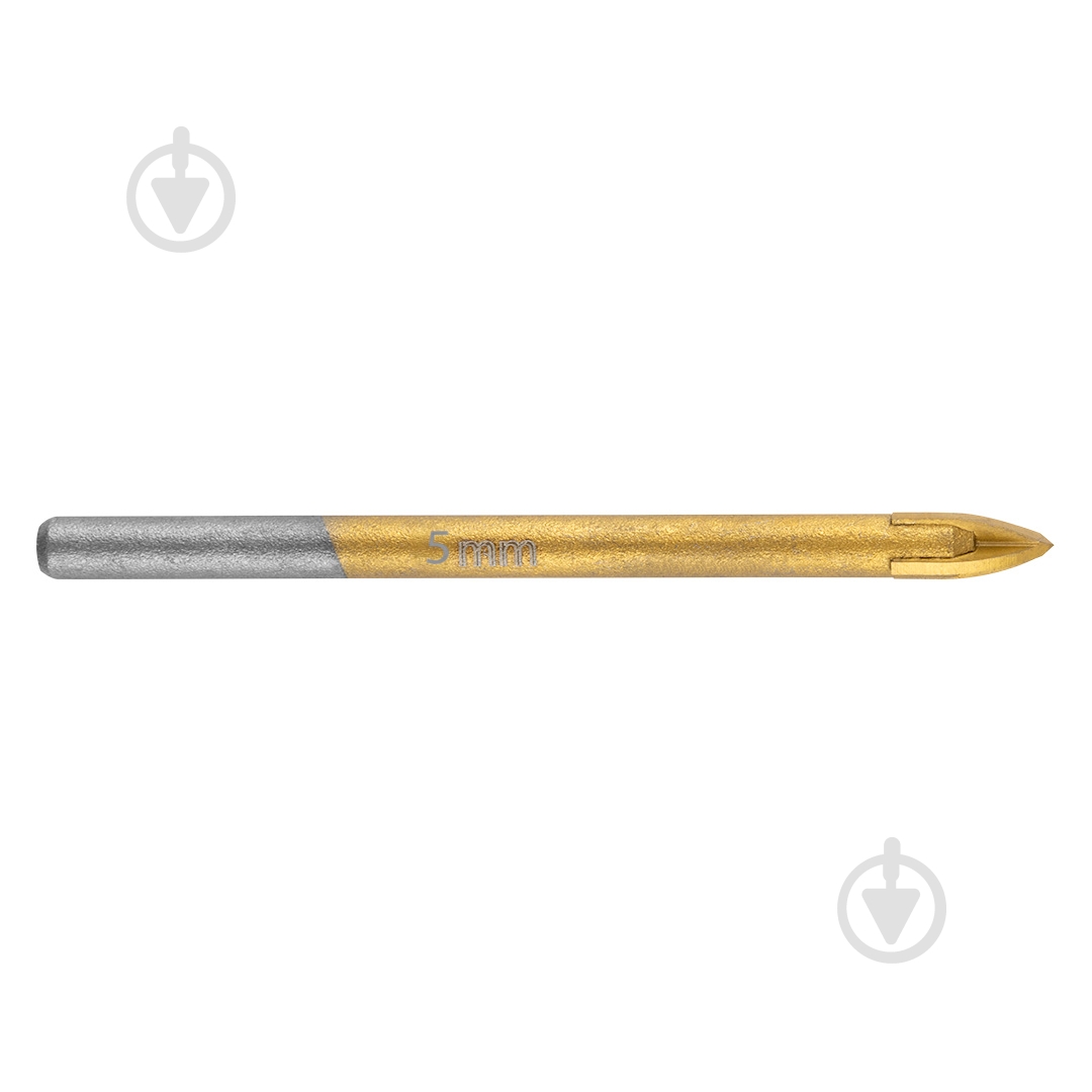 Сверло универсальное GRAPHITE TiN 5 мм 54T404 - фото 1 Сверло универсальное GRAPHITE TiN 5 мм 54T404 - фото 1