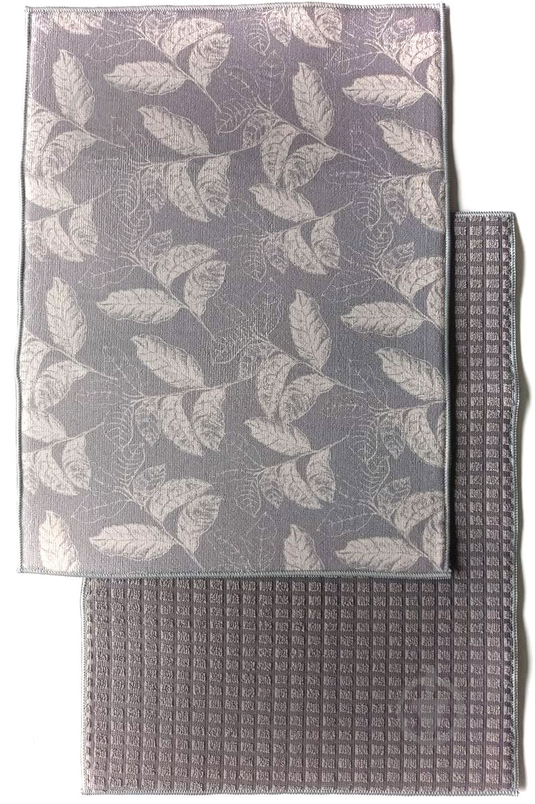 Коврик для сушки посуды UP! (Underprice) Leaf 38х50 cм бежевый 2 шт - фото 4 Коврик для сушки посуды UP! (Underprice) Leaf 38х50 cм бежевый 2 шт - фото 4