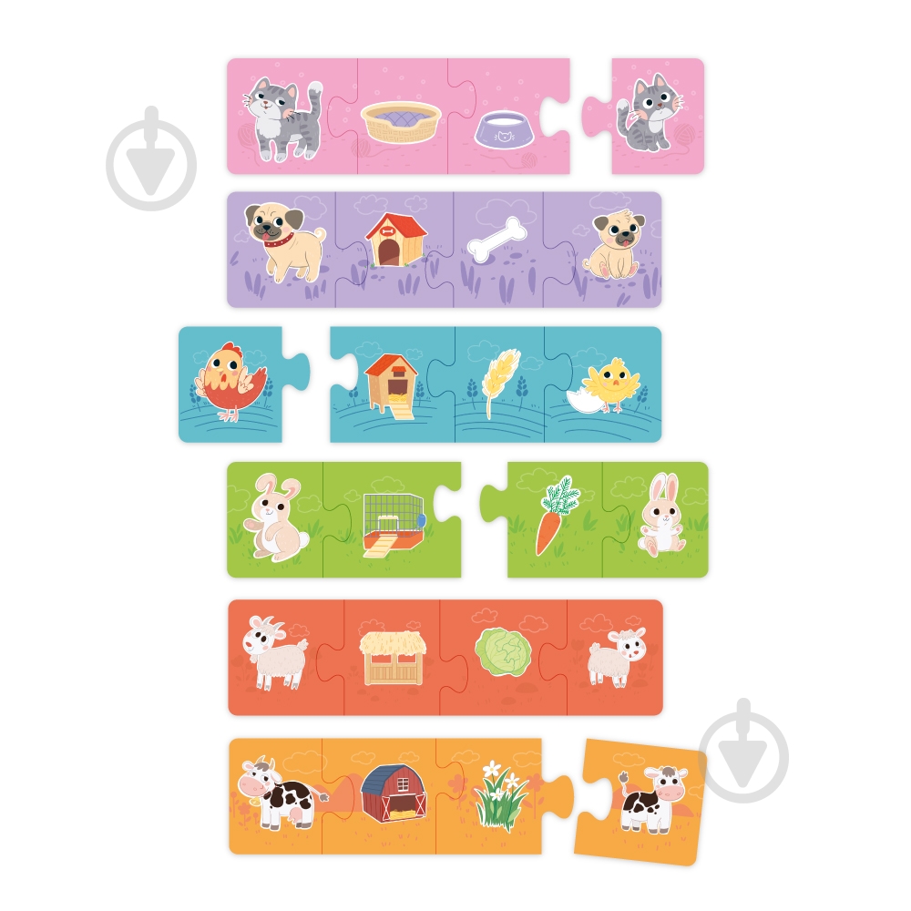 Пазлы DoDo Животные 300269 - фото 3