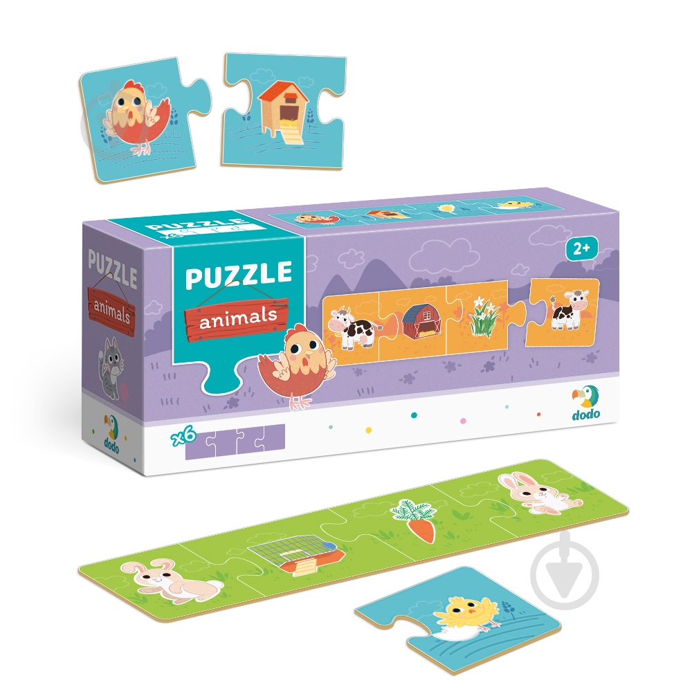 Пазлы DoDo Животные 300269 - фото 2
