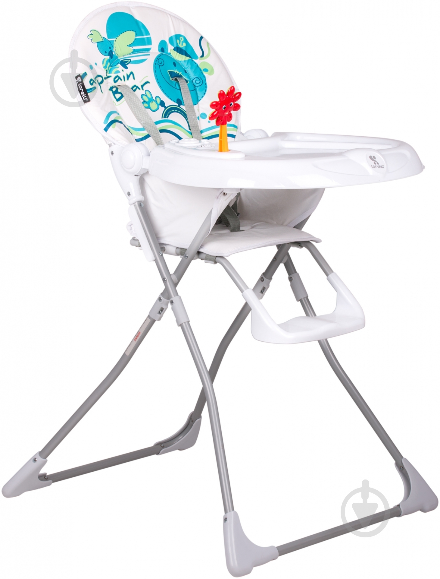 Стульчик для кормления Bertoni JOLLY white captain bear 15641 - фото 1