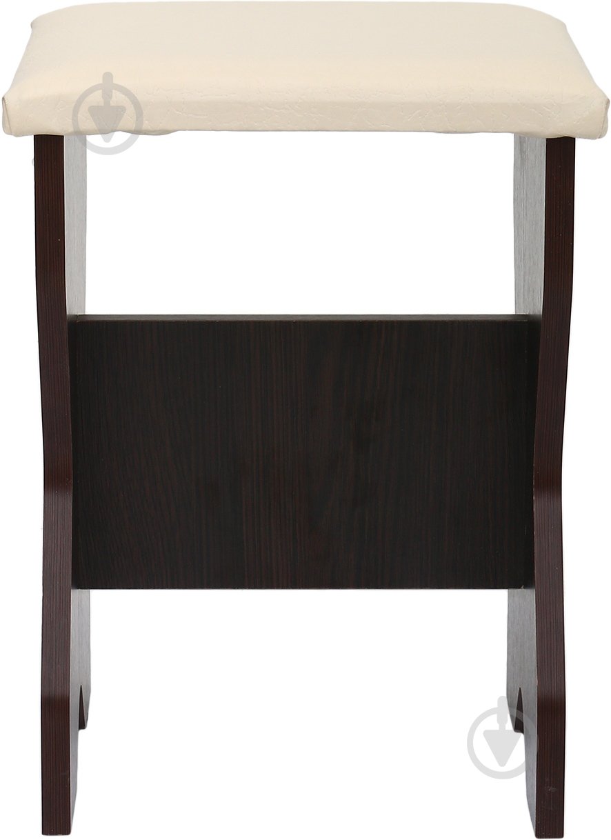 Табурет Компанит Т-1 слоновая кость / венге - фото 3