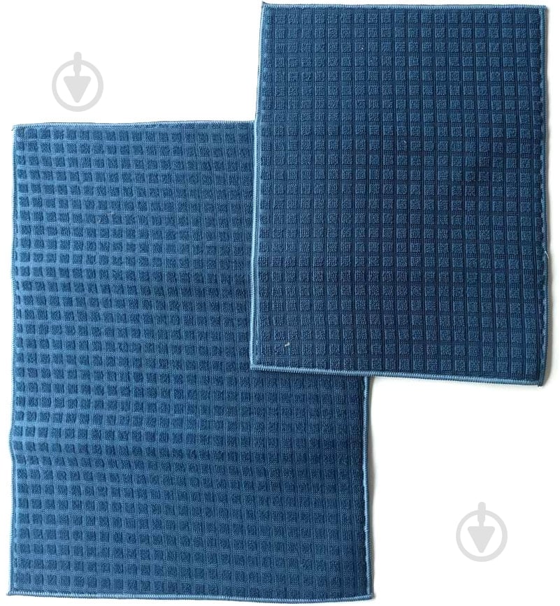 Килимок для сушіння посуду Luna Solid синій 2 шт - фото 2