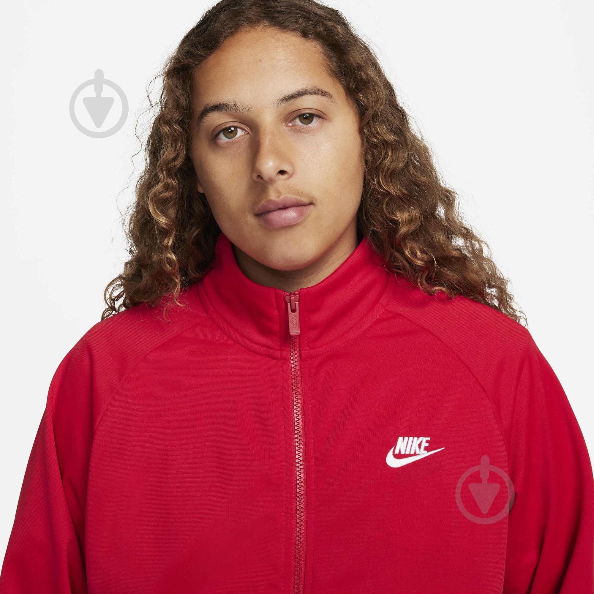 Спортивный костюм Nike Club Poly-Knit Tracksuit FB7351-657 р.S красный - фото 3