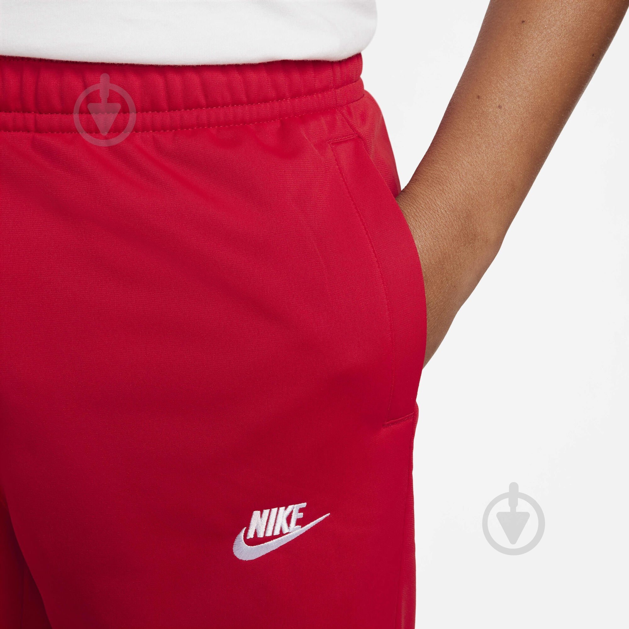 Спортивный костюм Nike Club Poly-Knit Tracksuit FB7351-657 р.S красный - фото 7