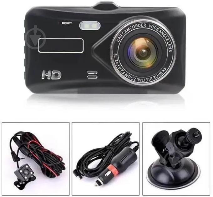 Відеореєстратор Inspire A12 FullHD 1296p з Touch-екраном та камерою заднього виду - фото 3 Відеореєстратор Inspire A12 FullHD 1296p з Touch-екраном та камерою заднього виду - фото 3