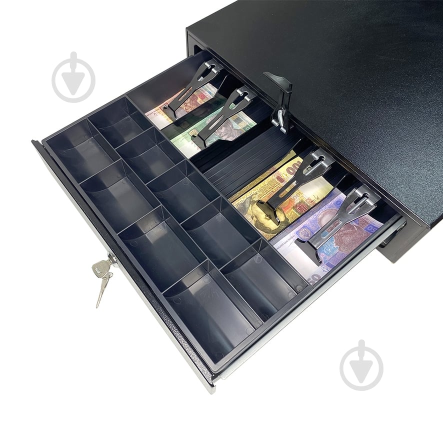 Скринька грошова HPC 16S 12V чорна - фото 3 Скринька грошова HPC 16S 12V чорна - фото 3