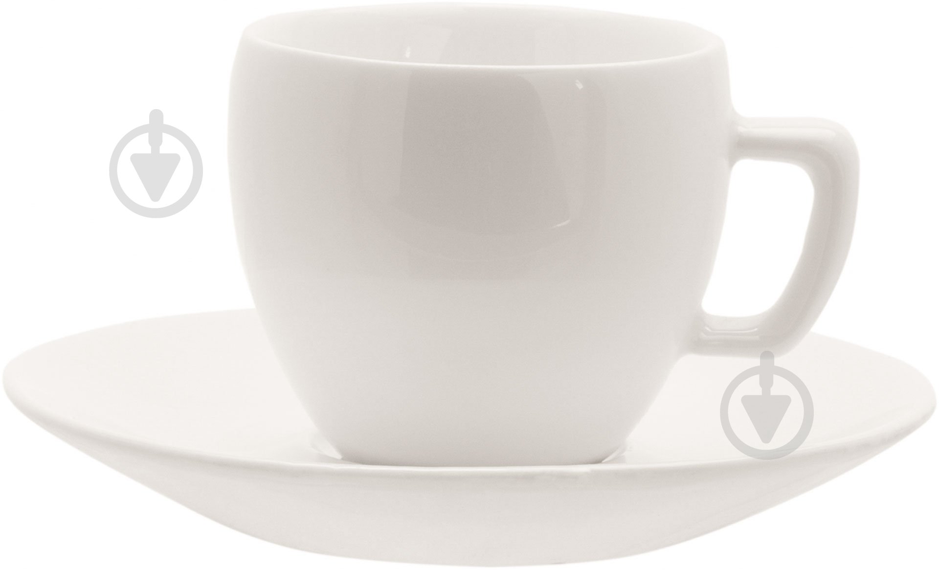 Чашка с блюдцем Tescoma Crema 80 мл 387120 - фото 1