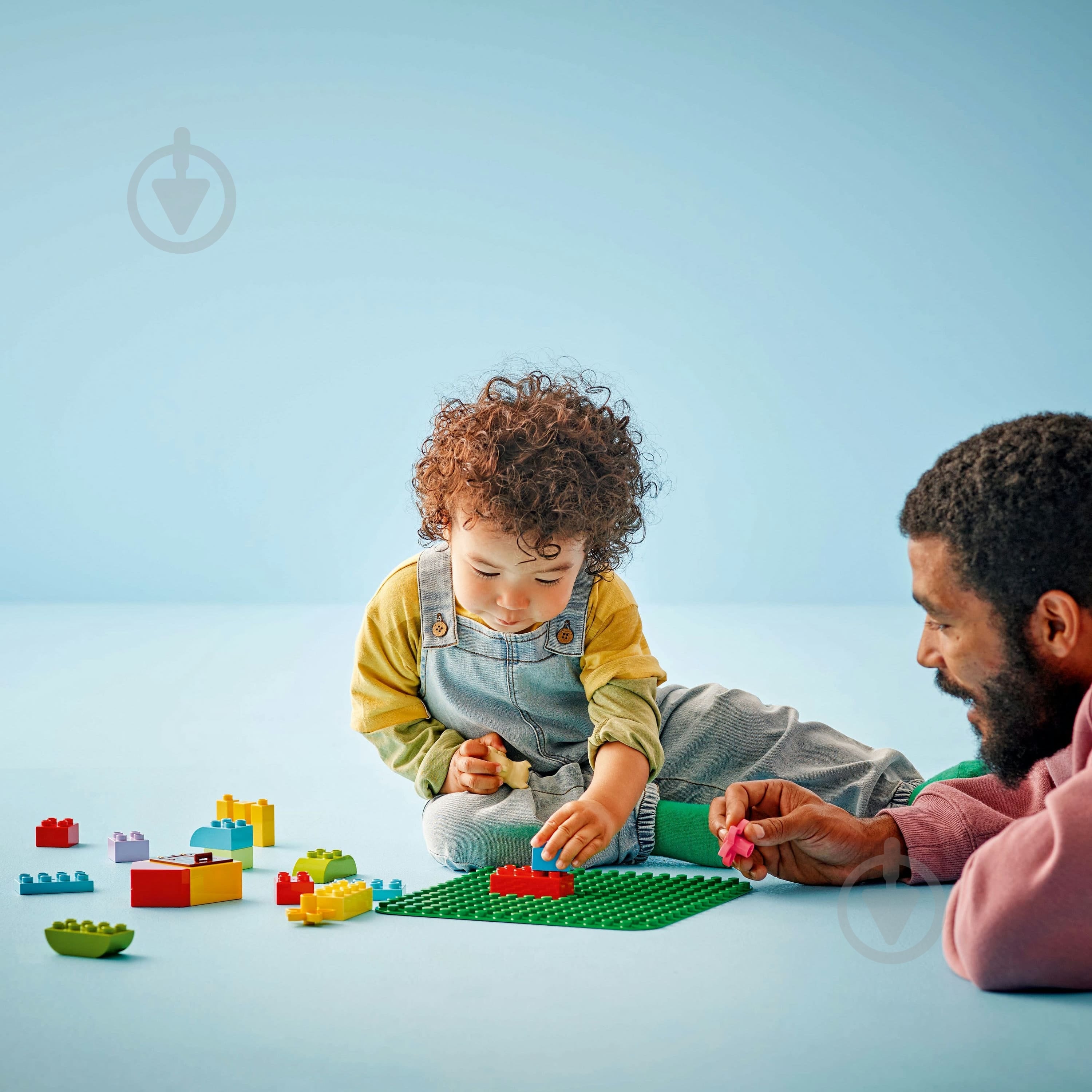 Конструктор LEGO DUPLO Зелена будівельна пластина 10460 - фото 9