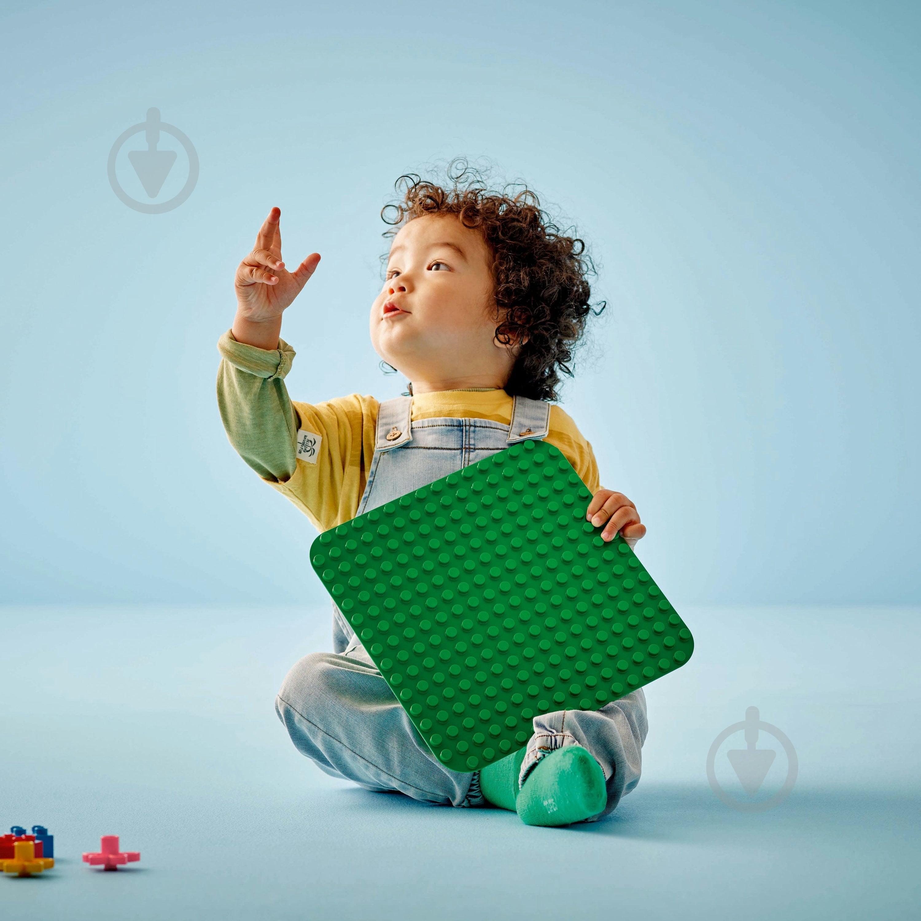 Конструктор LEGO DUPLO Зелена будівельна пластина 10460 - фото 10