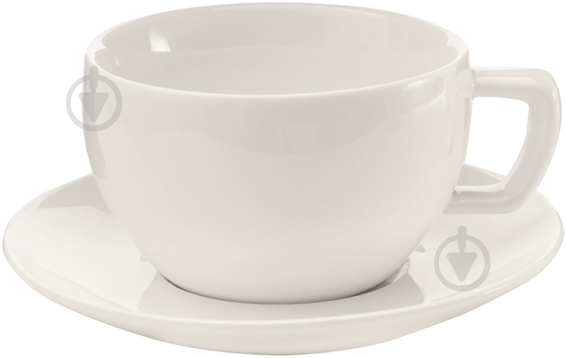 Чашка з блюдцем Tescoma Crema 250 мл 387128 - фото 1